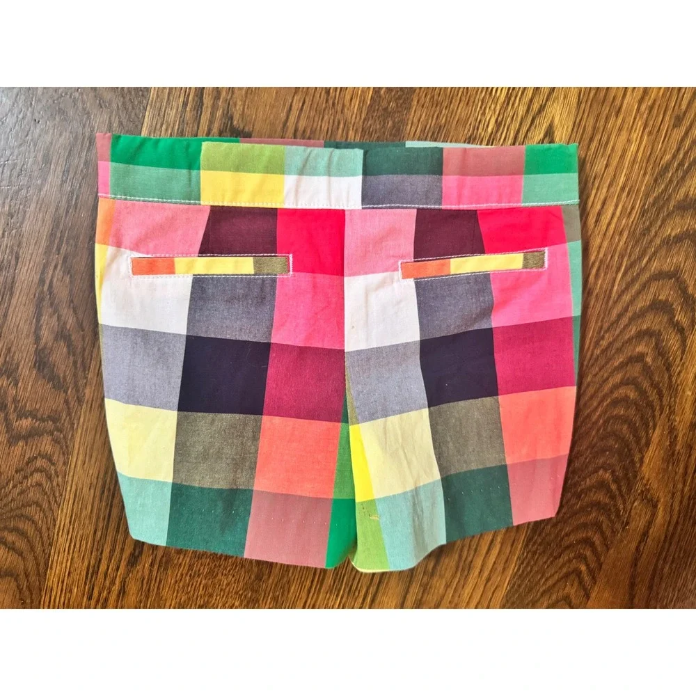 NWT Janie and Jack Kids‎ Multicolor Plaid Shorts Adjustable Waist 2T Preppy New
